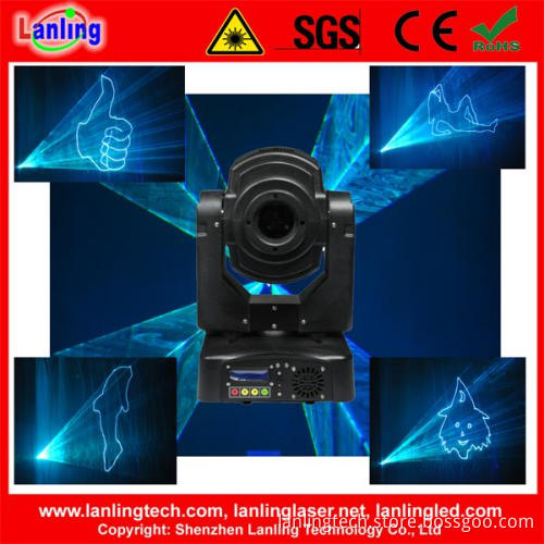 Cyan Moving-Head Animation Laser Show Projector Lh040gbc